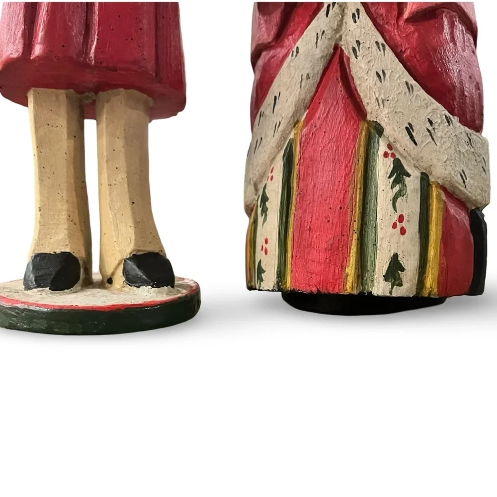 House of Hatten Vintage Victorian Caroler Couple 12” Scale